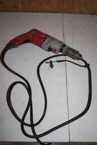 lot 160 image: Used Milwaukee Magnum Electric Drill with Chuck