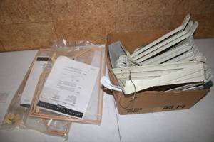 lot 175 image: Lot of Wire Frames and Supports with Installation Instructions