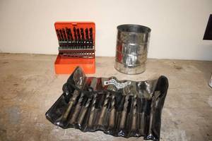 lot 303 image: Craftsman Drill Bit Set with Storage Case and Additional Bits