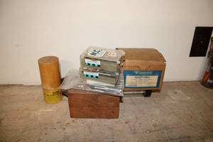 lot 317 image: Mixed Lot of Hand Tools, Drills, Screw Boxes, and Flashlight