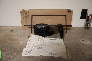 lot 322 image: Century Welding Machine Wheel Kit with Instructions