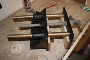lot 336 image: Used Metal Clamping Fixture with Adjustable Mechanism