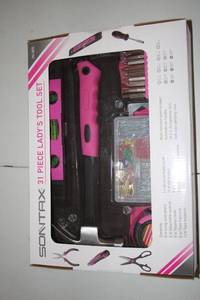lot 433 image: 31 Piece Ladys Tool Set by Sonitax