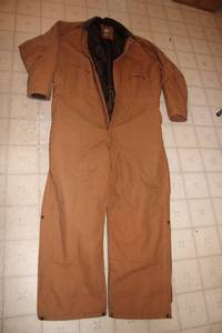 lot 512 image: Blue Mountain 2XL Insulated Coveralls in Brown