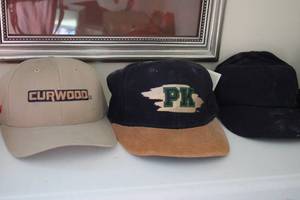 lot 532 image: Collection of 4 Vintage Caps and Hats Including Curwood and Bavarian Styles