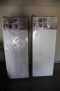 lot 639 image: Set of 2 Garage Door Insulation Panels for Standard Size Doors