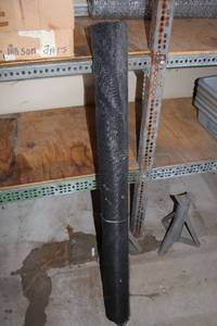 lot 691 image: Roll of Heavy-Duty Black Landscaping Fabric (Approx. 50 yards)