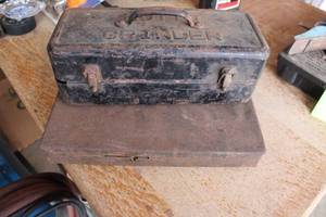 lot 566 image: Vintage Grinder Tool Set with Original Box and Accessories
