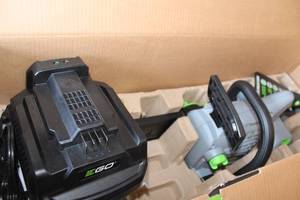lot 698 image: EGO Power ARC Lithium 56V Cordless Chainsaw (No Battery Included)