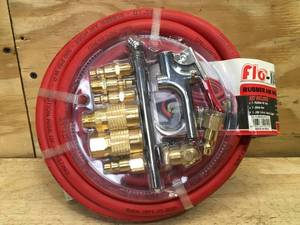 lot 47 image: Flo-Lite 12 Piece Rubber Air Hose Kit 01172510