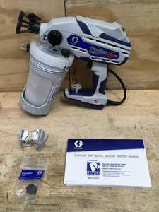 lot 5 image: Graco TrueCoat 360 VSP Handheld Paint Sprayer Model # 17D889 011725108
