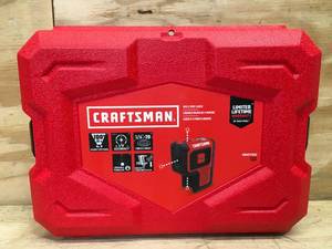 lot 49 image: Craftsman Red 3 Spot Laser Model # CMHT77632 01172530