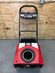 lot 80 image: Non-Working 21 60V Electric Battery Power Clear Self Propel Snow Blower Model # 39921