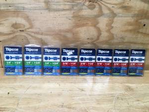lot 53 image: Lot of 8 Boxes of Screws