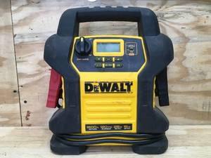 lot 23 image: DeWalt 1600 Peak Amp Jump Starter Model # DXAEJ14