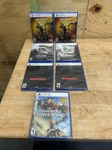 lot 91 image: PLAYSTATION Lot of 5- PS5 Games