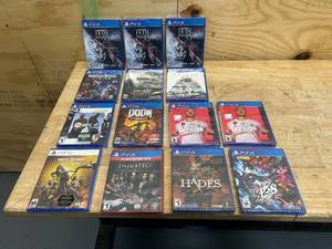 lot 92 image: PLAYSTATION Lot of 14- PS4 Games