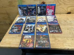 lot 93 image: PLAYSTATION Lot of 14- PS4 Games