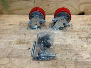 lot 132 image: Set of Heavy Duty 5 Casters