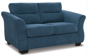 lot 9 image: ASHLEY FURNITURE Miravel Loveseat- Indigo