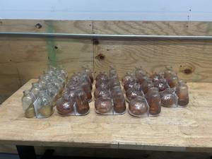 lot 143 image: Lot of 20 Packs of- Glass Vessels (2 vessels per pack)