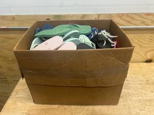 lot 144 image: Large Lot of Various Flip Flops