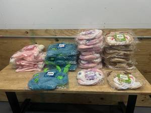 lot 152 image: PLAY SHOP Lot of Bunny Costumes with Monster, Unicorn and Puppy Hats (34 total pieces)
