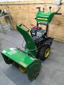 lot 1 image: John Deere Two Stage Snowblower Model # 928E