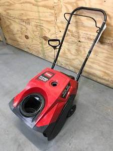 lot 3 image: Toro 18 Power Clear 518 ZE Electric Start Gas Snowblower Model # 38475