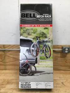 lot 19 image: Bell Hitchbiker 450 4-Bike Hitch Rack