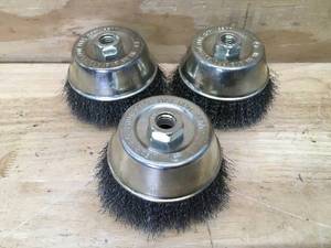 lot 170 image: Lot of 3 - Wire Brushes