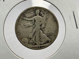 1921 Walking Liberty Half Dollar