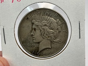 1926-D Peace Dollar