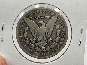 1890-CC Morgan Dollar
