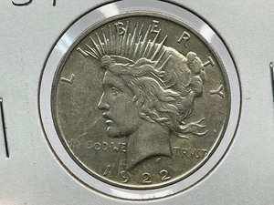 1922-D Peace Dollar