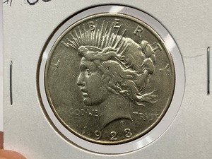 1923-D Peace Dollar