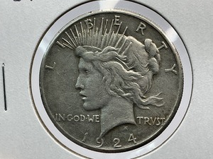 1924-S Peace Dollar