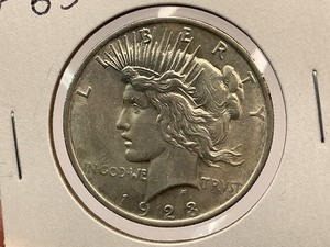1923 Peace Dollar