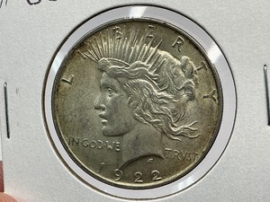 1922-D Peace Dollar