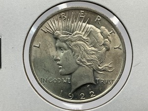 1922 Peace Dollar