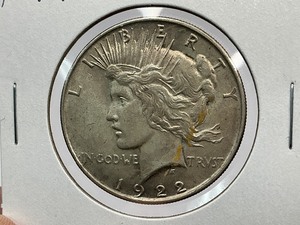1922 Peace Dollar