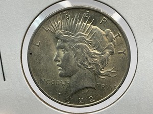 1922 Peace Dollar
