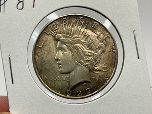 1927-D Peace Dollar