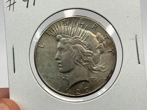 1927 Peace Dollar