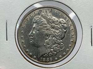 1886 Morgan Dollar