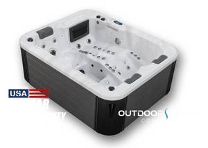 lot 1 image: Brand New Jamaica Hot Tub - Spa NO RESERVE ($100 delivery to many areas in ND, SD, MN) Over $16,000 Retail