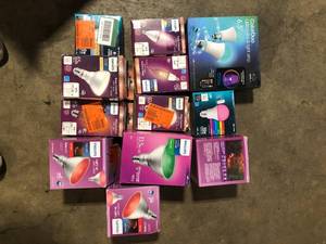 Lot of Assorted Lighting Various Models and Conditions Customer Returns See Pictures
