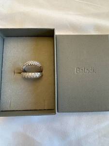 Baladi CZ Pave Sterling Silver Ring