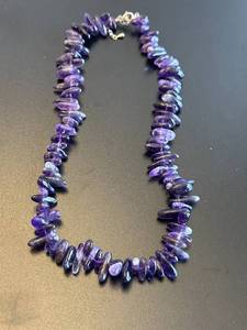 Genuine Amethyst Necklace