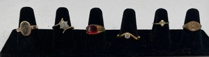 Lot of Six Rings